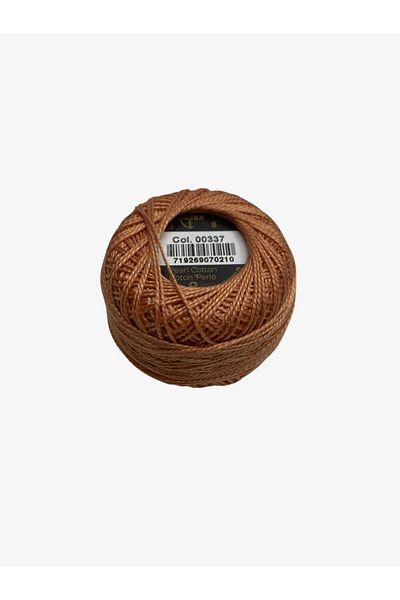Yiğit Kumaş Embroidery Thread (Etamine Thread) Anchor No:8 Salmon Color 337