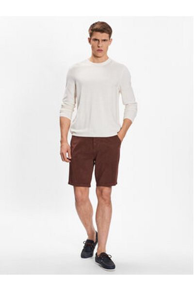 Indicode Pantaloni scurți din material textil Vino pentru bărbați, 70-644, maro