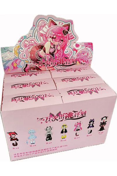 Choice 6pcs set 10000 Escapes Plans Bjd Runs Towards Free Crazy Pretty Movable Joint Desktop Decoration Col