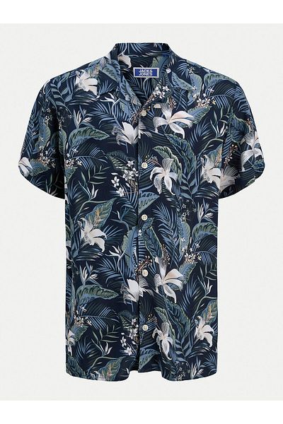 Jack & Jones Cămașă Jack Jones pentru băieți 12269119 Bleumarin