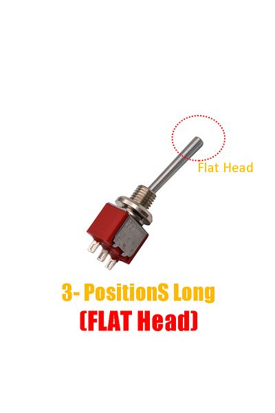 Choice 3 Pos LONG FLAT FRSKY REPLACEMENT SWITCH AND SCREW NUTS PARTS FOR TARANIS X9D/X9D PLUS X7/ X9DP2019/