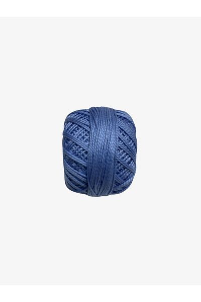 Yiğit Kumaş Embroidery Thread (Etamine Thread) Anchor No:8 Indigo Blue Color 130