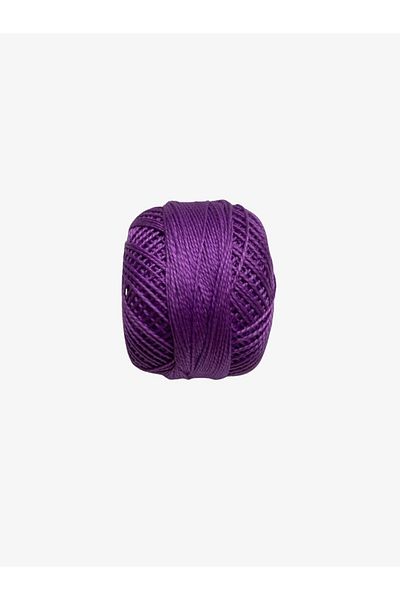 Yiğit Kumaş Embroidery Thread (Etamine Thread) Anchor No:8 Purple Color 98