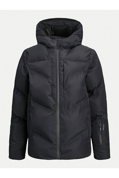 Jack & Jones Jachetă de iarnă Jack Jones Junior pentru băieți 12261353 Neagră