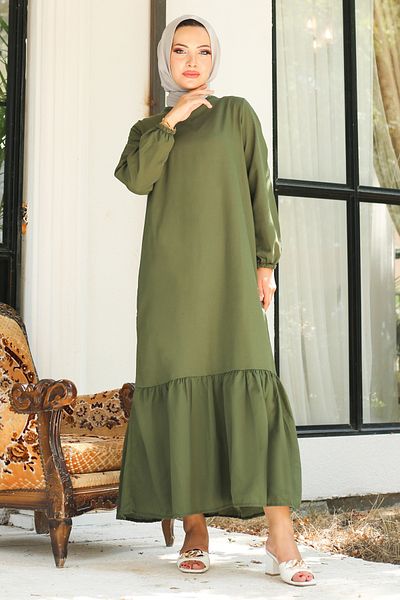 TOFİSA Šaty Khaki - 13202