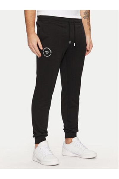 Jack & Jones Pantaloni de trening pentru bărbați Jack Jones 12268442 Negri