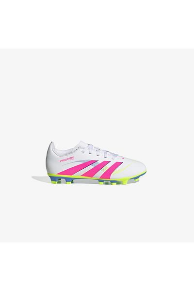 adidas Predator Club Kids White Turf Football Shoes