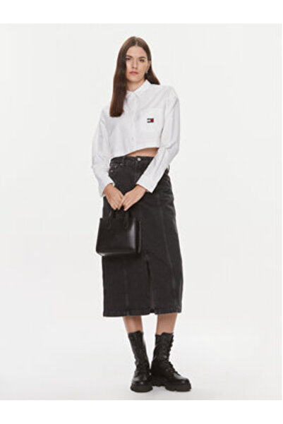 Tommy Jeans Women's Shirt DW0DW17345 White