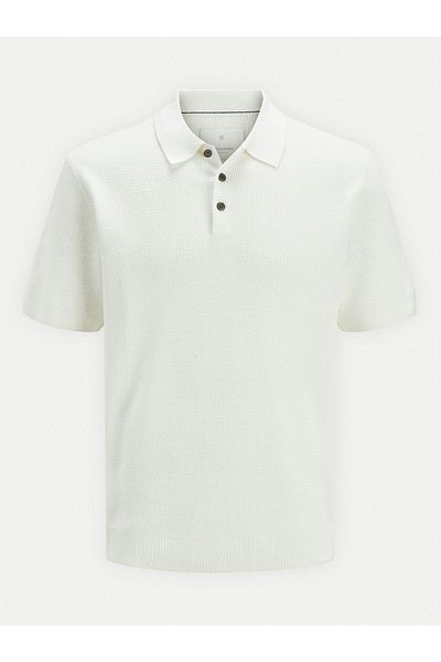 Jack & Jones Tricou polo pentru bărbați Jack Jones 12271483 Alb