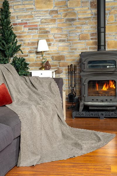 Latuda Home Husa scaun premium 175x350 Xlarge Gramaj Jacquard Chenille Clay |   Husa canapea |   Anti-alunecare