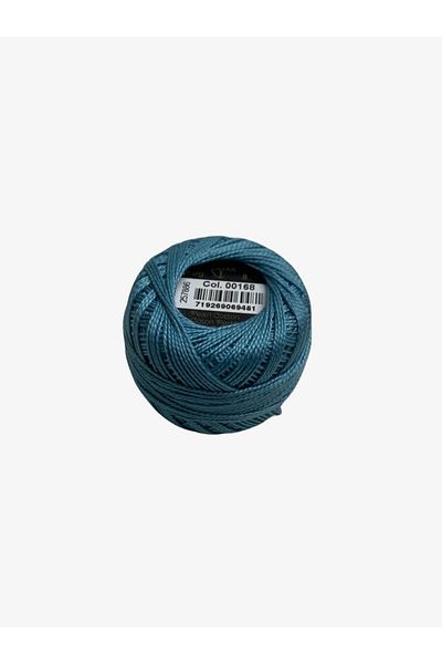 Yiğit Kumaş Embroidery Thread (Etamine Thread) Anchor No:8 Blue Color 168