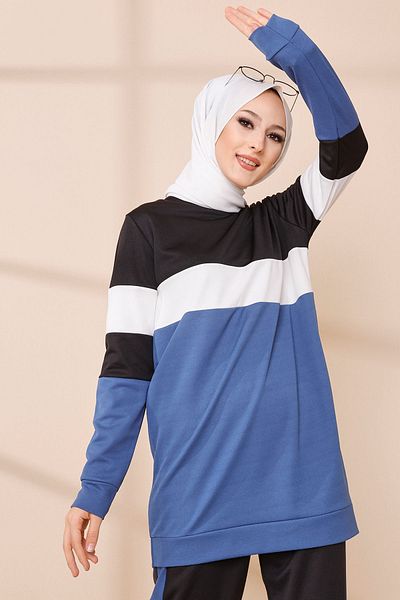 TOFİSA Tunika kalhoty Indigo - 13008