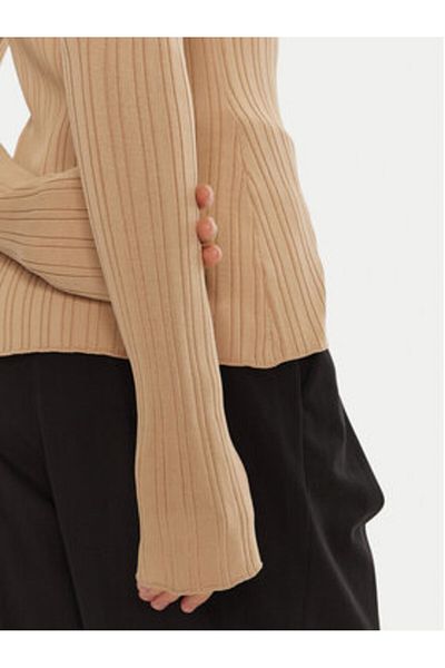 IVY OAK Pulover cu guler înalt pentru femei IO113143 bej