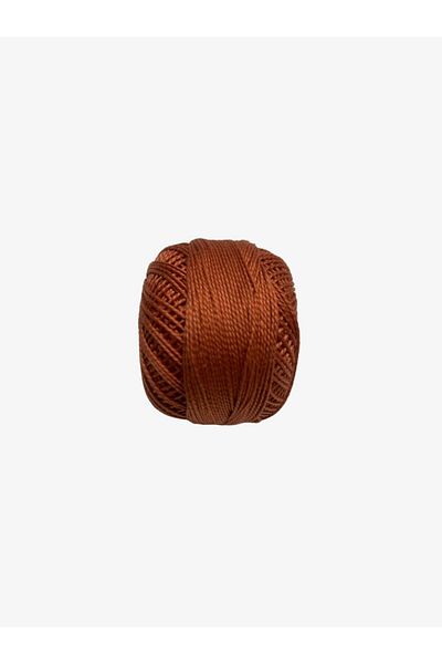 Yiğit Kumaş Embroidery Thread (Etamine Thread) Anchor No:8 Brick Color 339