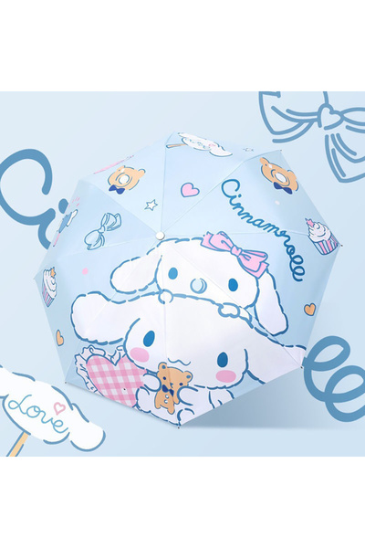 Choice1 A Cinnamoroll Umbrella Sunscreen UV Protection Sunny And Rainy Dual-use Women's Fully Automatic Fol.