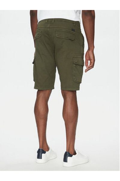 Indicode Pantaloni scurți din material textil kaki pentru bărbați INPEARL 70-762