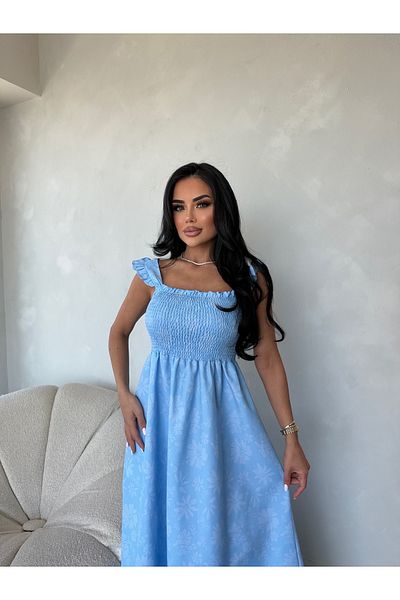LİLA İSTANBUL Rochie de vară cu model floral prințesă cu bretele