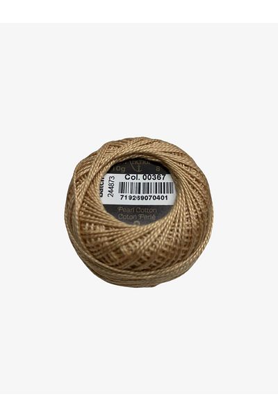 Yiğit Kumaş Embroidery Thread (Etamine Thread) Anchor No:8 Milky Coffee Color 367