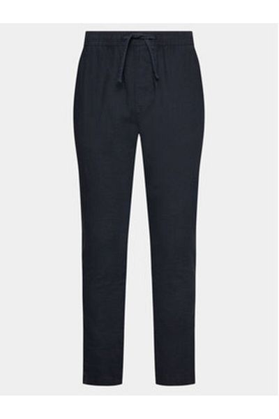 Indicode Pantaloni bărbătești din material textil bleumarin INVitamin 60-333