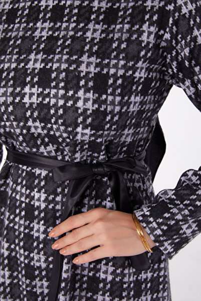 TOFİSA Belted Dress Khaki - 13324