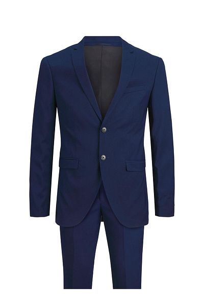 Jack & Jones jack jones Mens Suit 12181339 Navy Blue