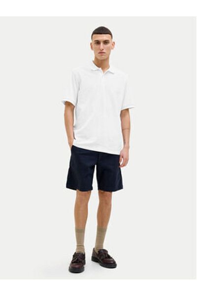 Jack & Jones Tricou polo pentru bărbați Jack Jones 12270150 Alb