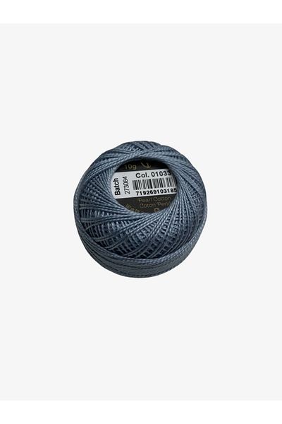 Yiğit Kumaş Embroidery Thread (Etamine Thread) Anchor No:8 Indigo Blue Color 1033