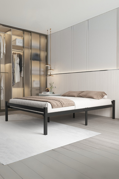 AKSviva Felix Çift Kişilik Ferforje Metal Karyola