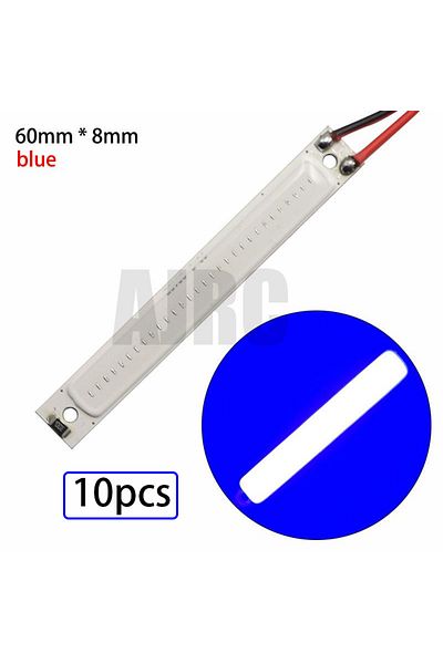 AJRC 60mm Blue 10pcs 10pcs Rc Car Accessories Drift Car Led Wheel Eyebrow Chassis Dazzle Light For Trx4 D