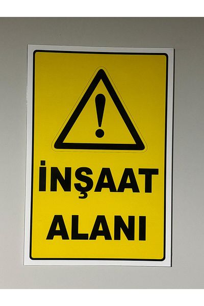 Çetintaşlar Reklam Construction Site Sheet Aluminum Composite 35X50Cm