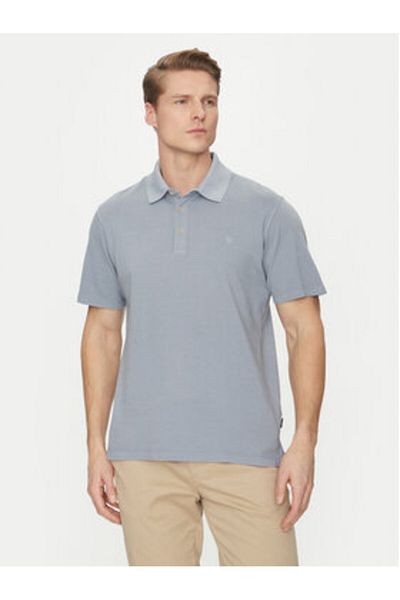 Jack & Jones Tricou polo pentru bărbați Jack Jones 12257315 Albastru deschis