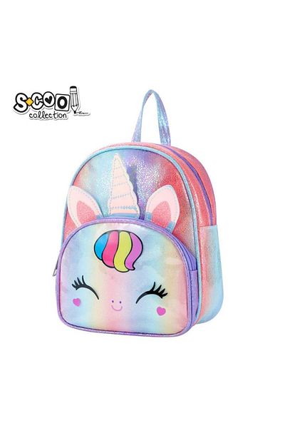 OEM Ghiozdan Gradinita GLITTER UNICORN, 25x32x11 Cm