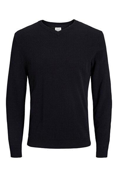 Jack & Jones Pulover bărbătesc Jack Jones 12137194 Negru