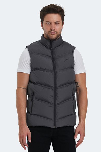 Slazenger Handle in Men's Vest Dark Gray