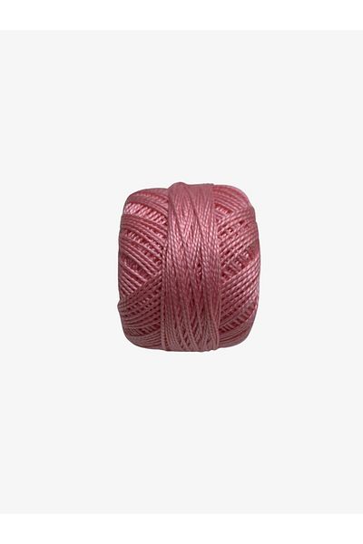 Yiğit Kumaş Embroidery Thread (Etamine Thread) Anchor No:8 Pink Color 25