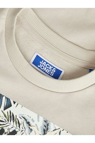 Jack & Jones Hanorac Jack Jones Junior pentru băieți 12269863 Gri