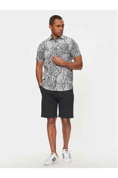 Indicode Pantaloni scurți din material textil INKelowna pentru bărbați, 70-165, negri