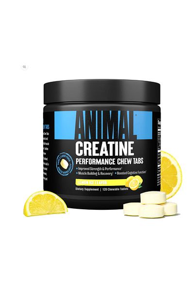 Animal Creatine Performance Chew Tabs Lemon Ice