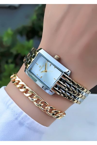 Homies Original Invoice Waterproof Women's Wrist Watch with Bracelet Gift
