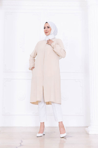 OKTAYUSTA COLLECTİON Γυναικεία Ρούχα Hijab Araboy Plain Aerobin Daily Cap&Abaya