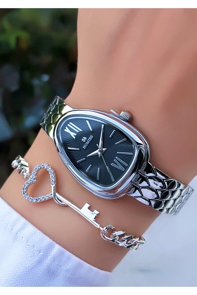 Homies Original Invoice Waterproof Women's Wrist Watch with Bracelet Gift