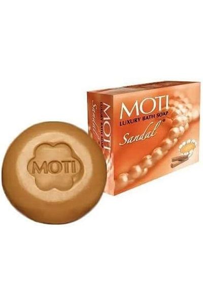 MOTI Luxury Bath Soap Combo (Sandal + Gulab) 4 Soaps 75 gm each