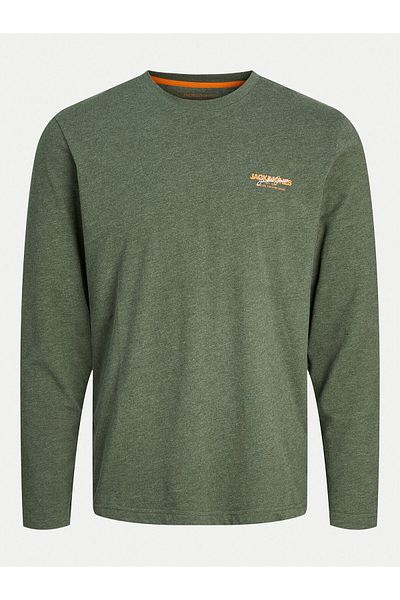Jack & Jones Jack Jones Tricou cu mânecă lungă pentru bărbați 12259735 Verde