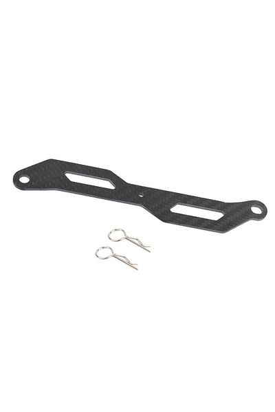 Choice Battery Plate Carbon Fibre Shock Damper Stay Battery Plate Upper Deck for Tamiya TT02 TYPE-SR TT-02D