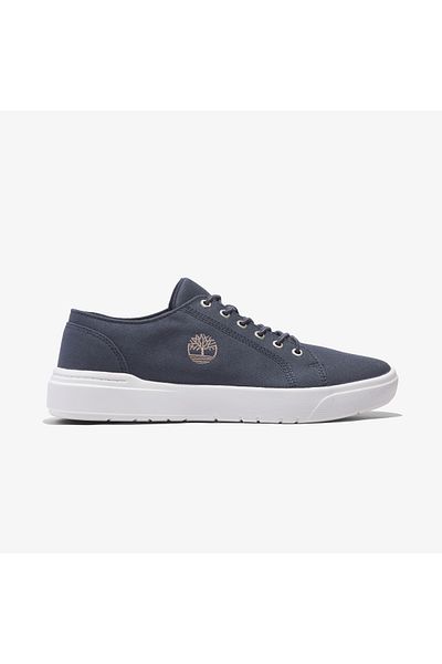 Timberland Tenis Seneca Bay Low cu șireturi pentru bărbați, albastru bleumarin