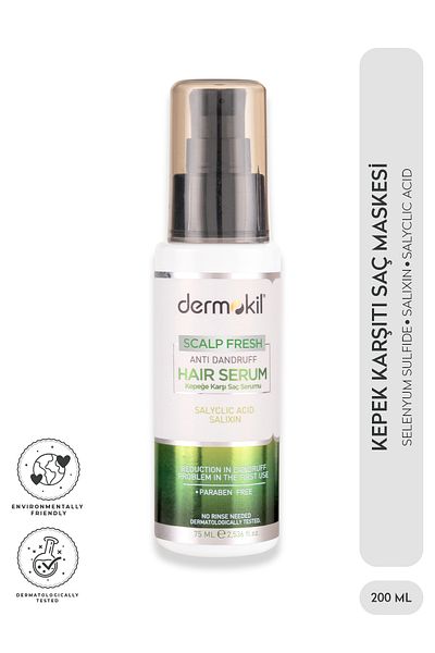 Dermokil Scalp Fresh Anti-Dandruff Hair Serum 75 ml