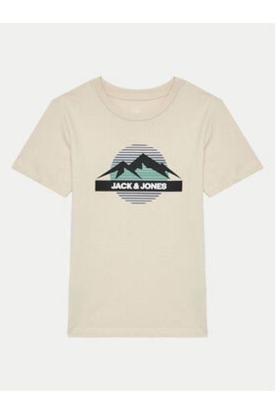 Jack & Jones jack jones junior Boy T-Shirt 12259433 Beige