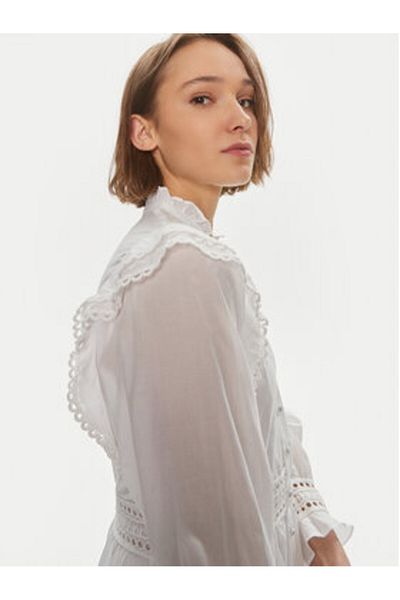 IVY OAK Women's Shirt Dress IO117619 White