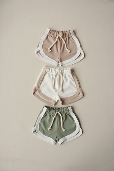 Oh La La Koala For Little Ones 3'lü Biyeli Penye Şort Model 3