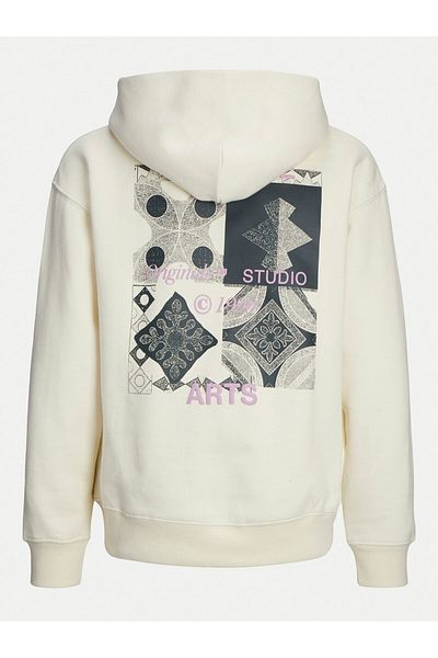 Jack & Jones Hanorac Jack Jones Junior pentru băieți 12263292 Ecru